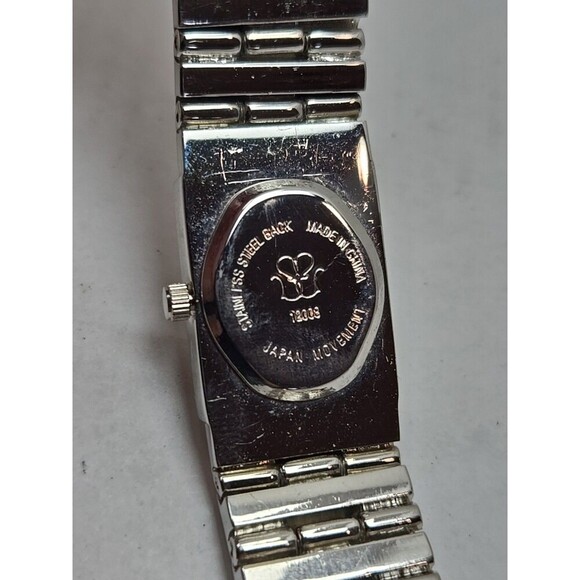 Women Silver Rhinestone Crystal Bracelet Watch Quartz New  display picture 3